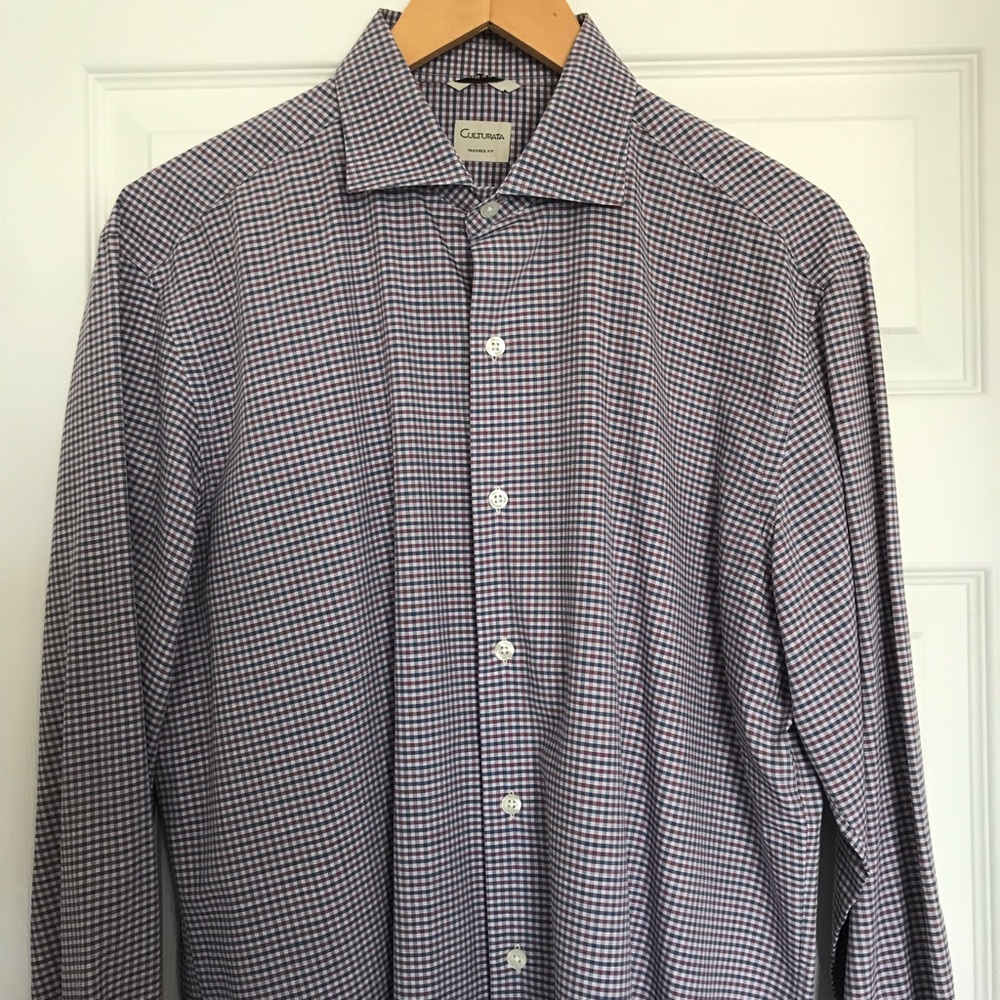 Cultura Long Sleeve Dress Shirt (16.5 Neck / 42 Sleeve / Trim Fit)
